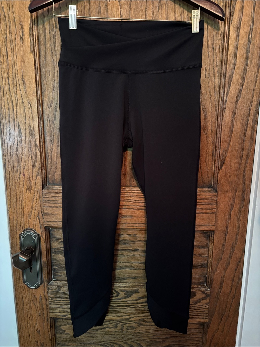 Nike Dri Fit Black High-Waist Cropped Leggings
